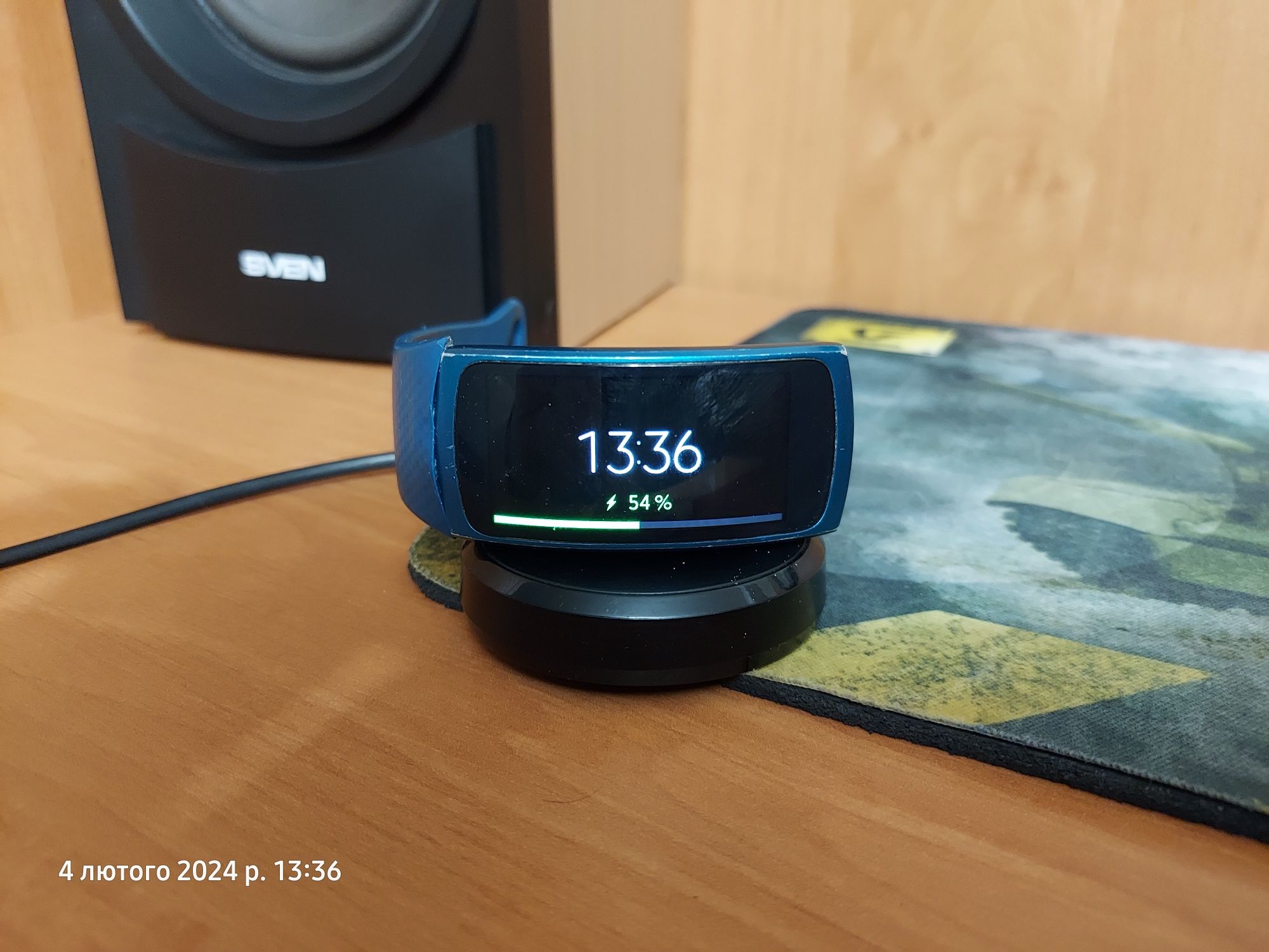 Samsung Gear Fit2 SM-R360 L Blue б/в у робочому стані