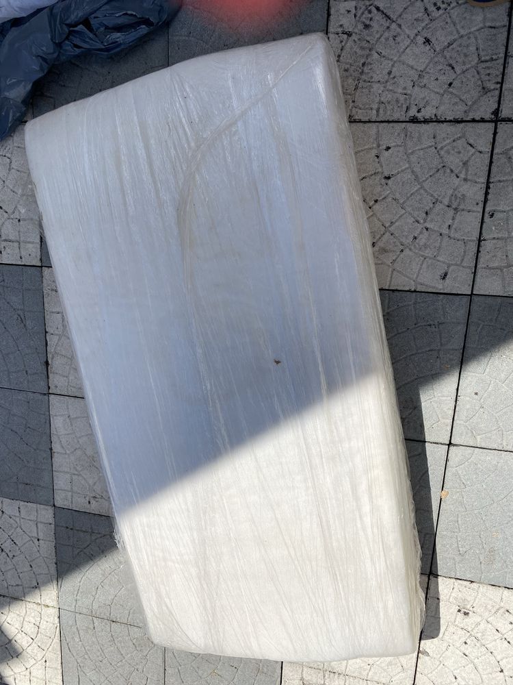 Berço / Cama Bebé Mammut c/ Colchão + Protetor + Edredon