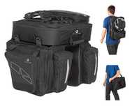 SAKWY rowerowe 2w1 sakwa +PLECAK DUZE 62L Germany jakosc