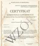 Certyfikat Kompetencji Zawodowych w transporcie drogowym udostępnie !!