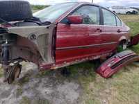 BMW E46 sedan, Sierra Rot Metallic 2,  na części