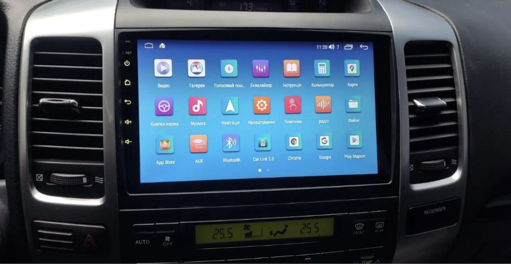 Android магнітола Toyota Prado 120 Lexus Gx470
