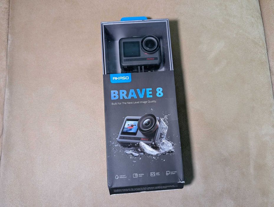 Екшн-камера Akaso Brave 8 | 4K 60fps | Как новая!
