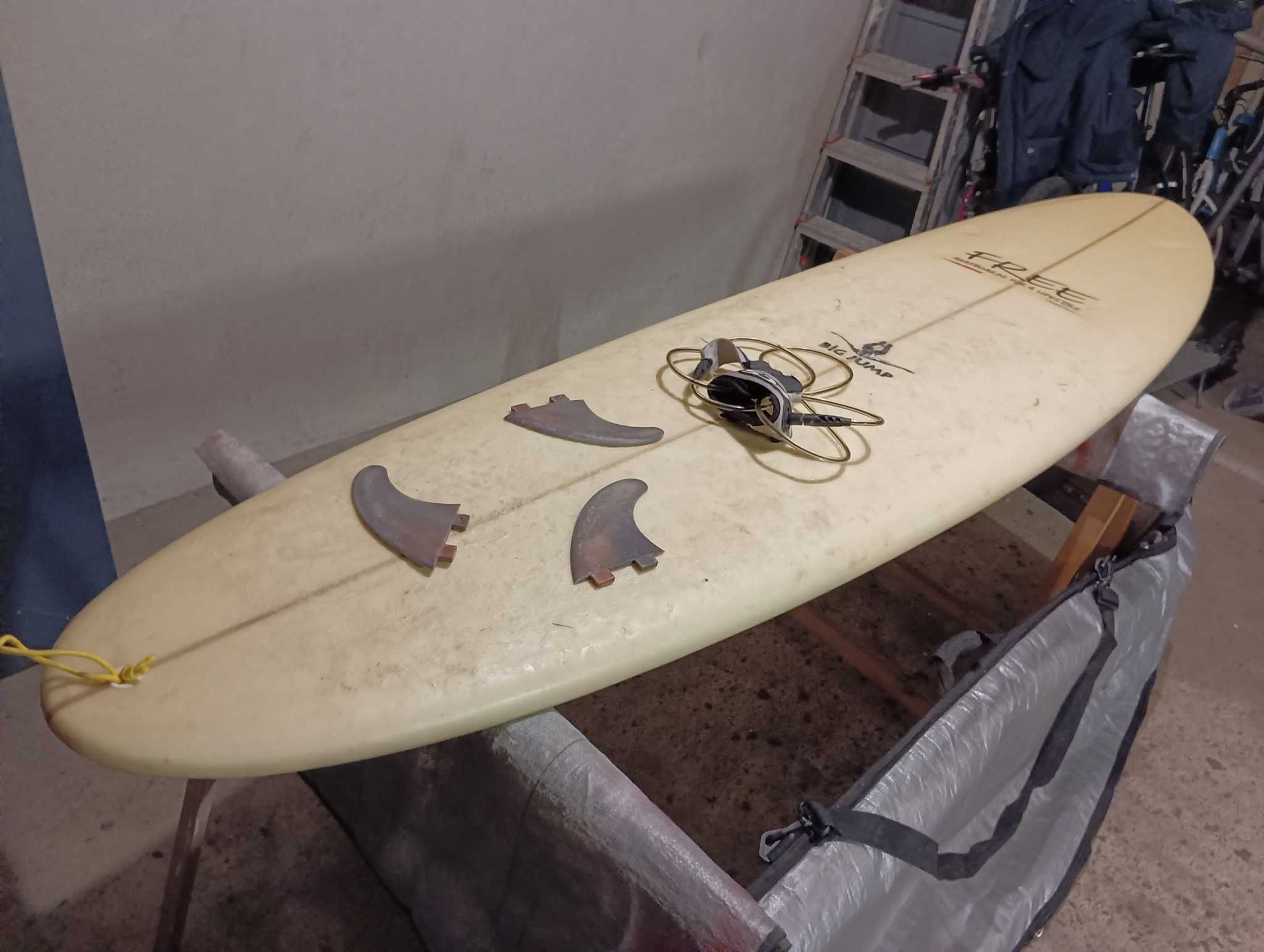 Epoxy 6.6 Malibu Evolution 68 Funboard prancha de surf torq NSP FCS