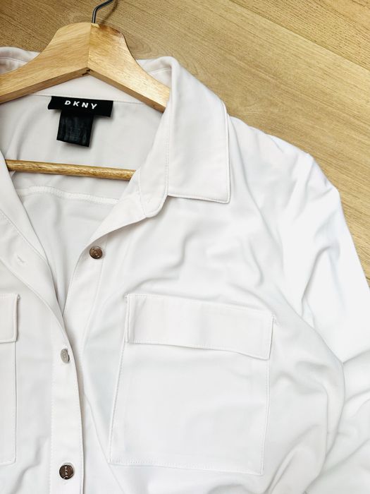 Біла блуза сорочка dkny м 38 розміру