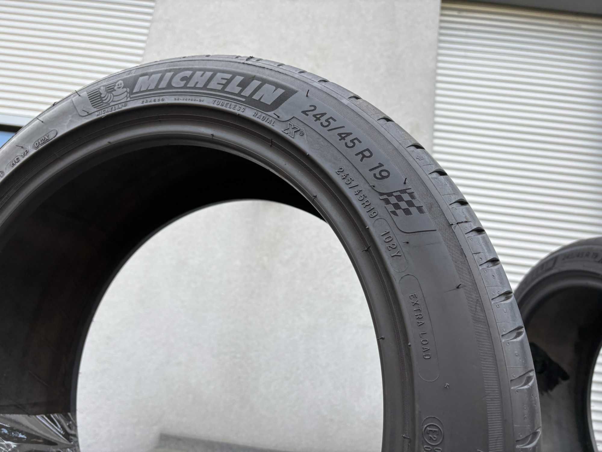 2szt letnie 245/45R19 Michelin 6,5mm 2022r świetny stan! L221 gwarancj