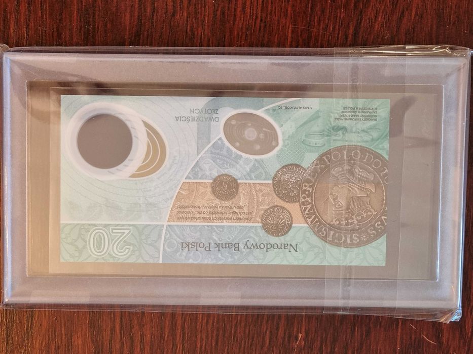 Banknot okazjonalny 20 zł Mikołaj Kopernik numer radar