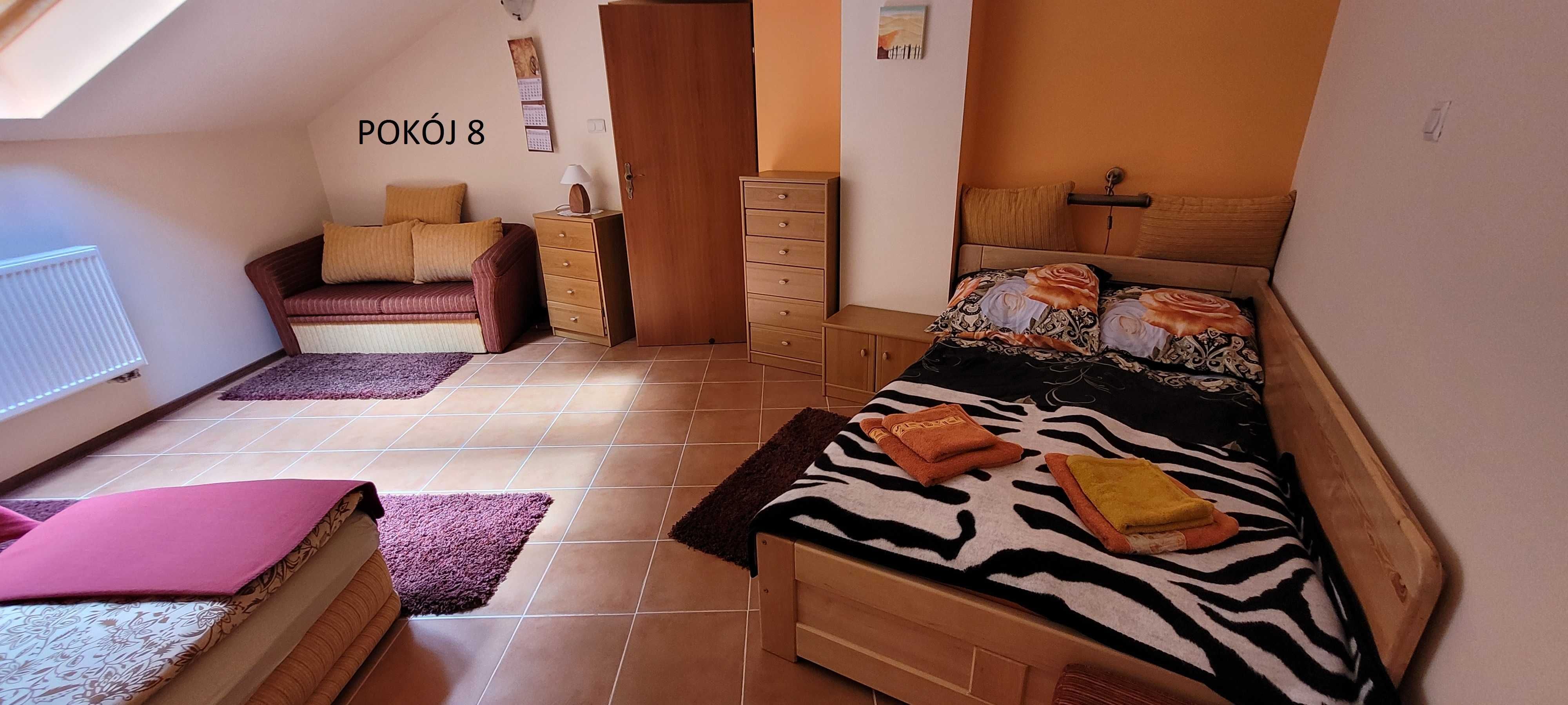 Apartamenty pokoje nocleg Krynica-Zdrój Pułaskiego 86 od 2 do 7 osób