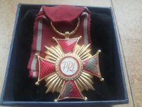 Medal dla kolekcjonera  " Zloty krzyż zasługi" PRL