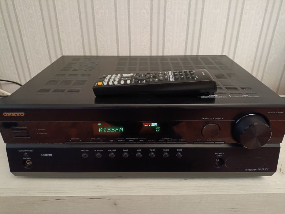 Ресивер Onkyo TX-SR308 с пультом ДУ