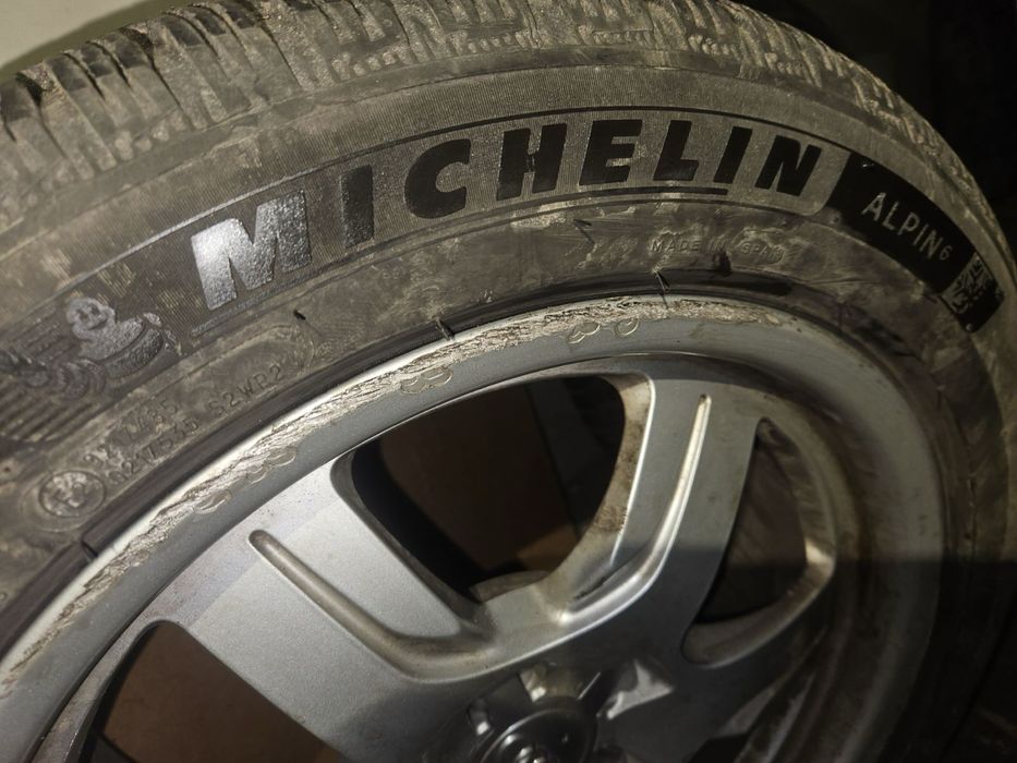 Диски+Шини зимні ауді 5×112 R17 в хорошому стані