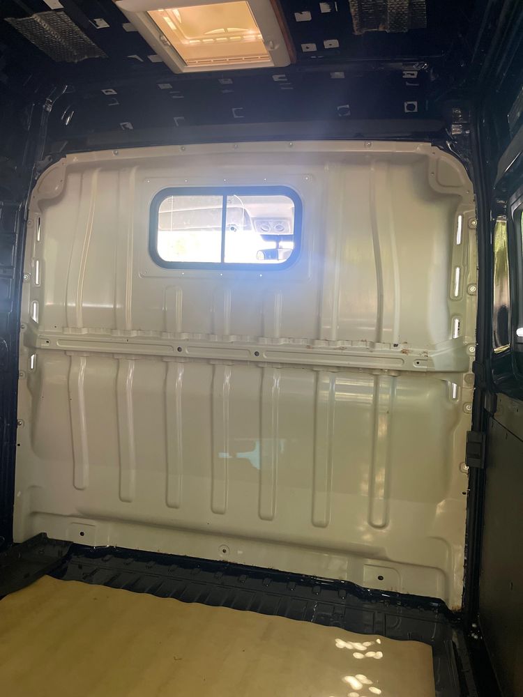 Divisoria de cabine para ducato, jumper, boxer com janela