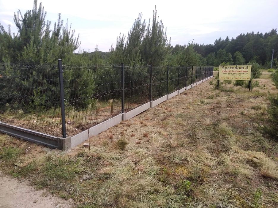 Panele ogrodzeniowe 1230mm/2500mm 51 drutów pionowych