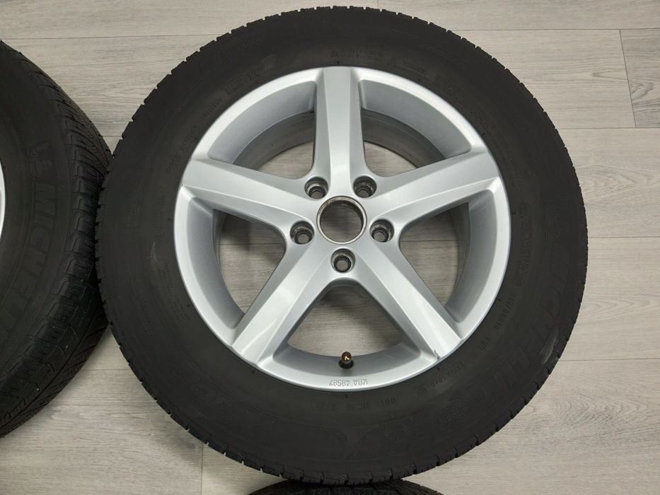 Диски р16 5/112 VW,Skoda,Seat,Audi з гумою Michelin 215/60/16