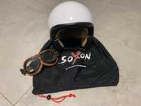 Kask marki Soxon rozmiar M plus gogle