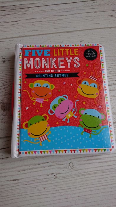 Five little monkeys and other counting rhymes! Angielski język.