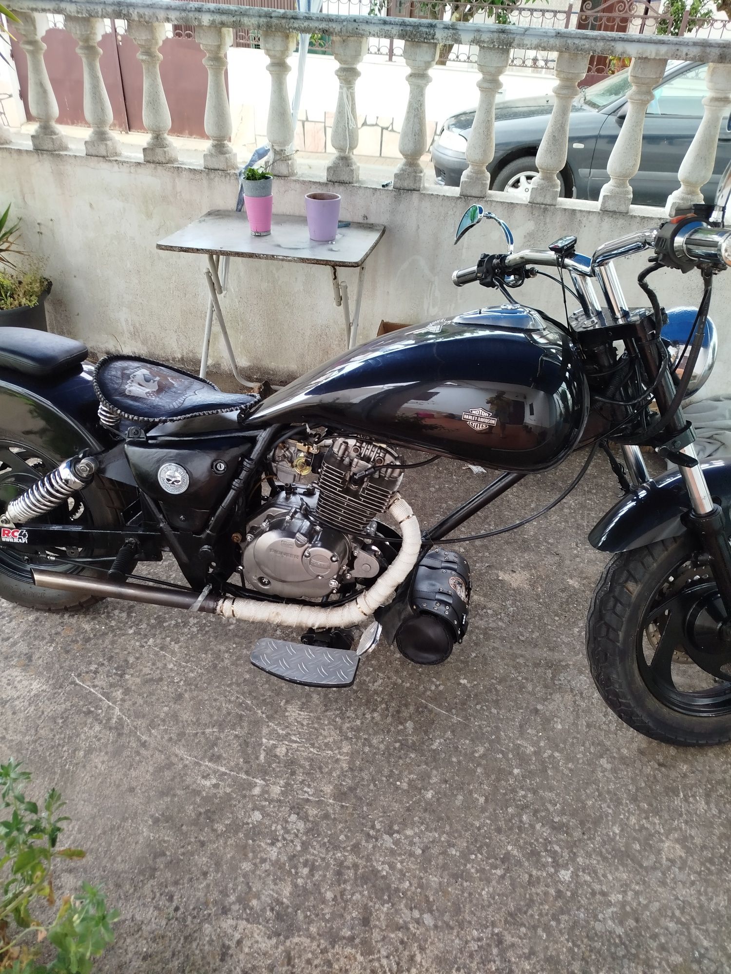 Chopper 125 costumizada