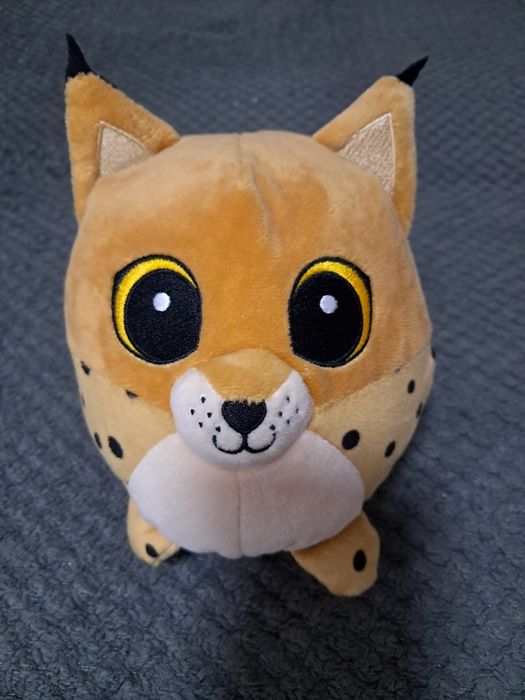 Maskotka rys dziewczynka lub chłopiec