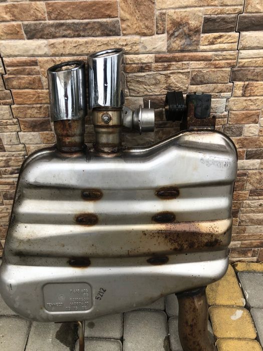 Вихлоп на BMW f10