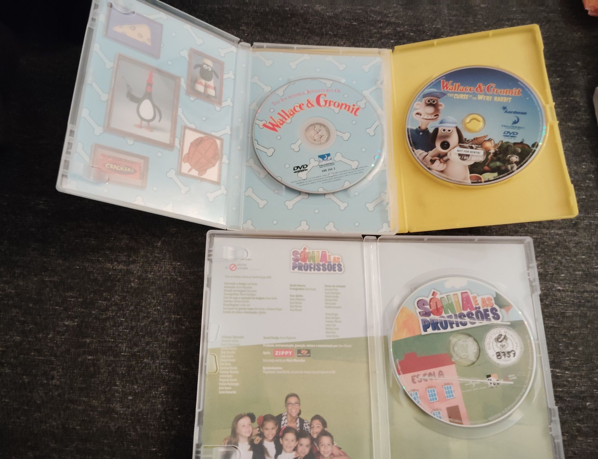 DVDs Infantis Usados
