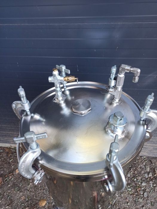 Zbiornik BINKS ciśnieniowy do natrysku farb malowania 20l