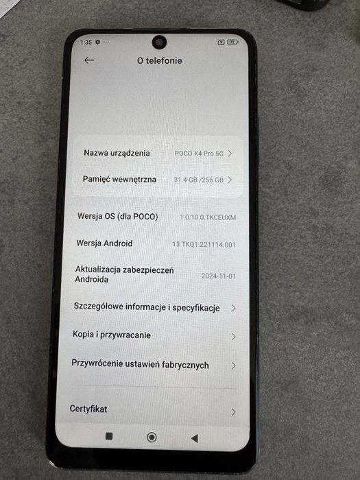 Poco x4 Pro 5G 8/256GB