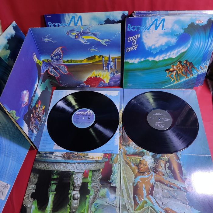 Boney M - Вінілові платівки.Альбоми,хіти.1976/77/78/79/80/81/84/86/93