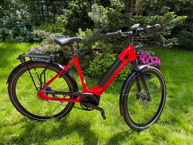 Rower elektryczny na pasku Gazelle Ultimate CONNECT C8+ Belt HMB Bosch