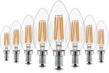 iGOKU żarówka LED E14 4W filament 2700k 450lm
