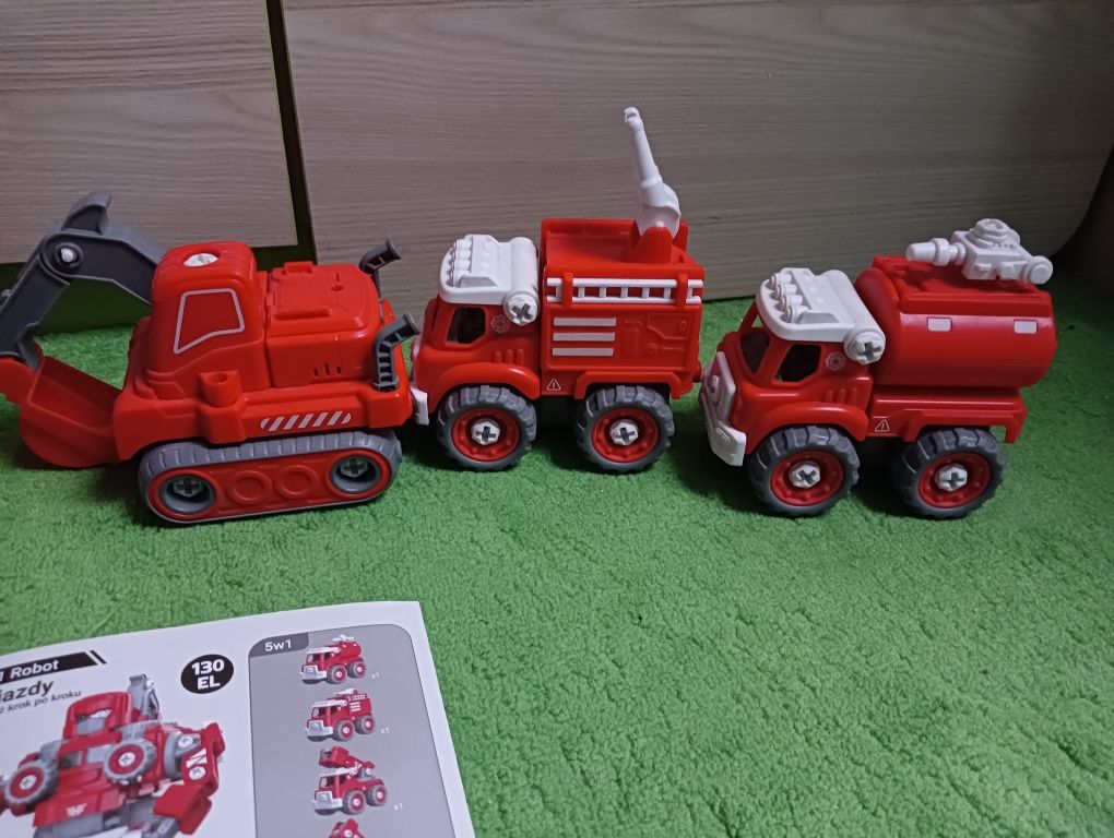 Robot 5 w 1 pojazdy