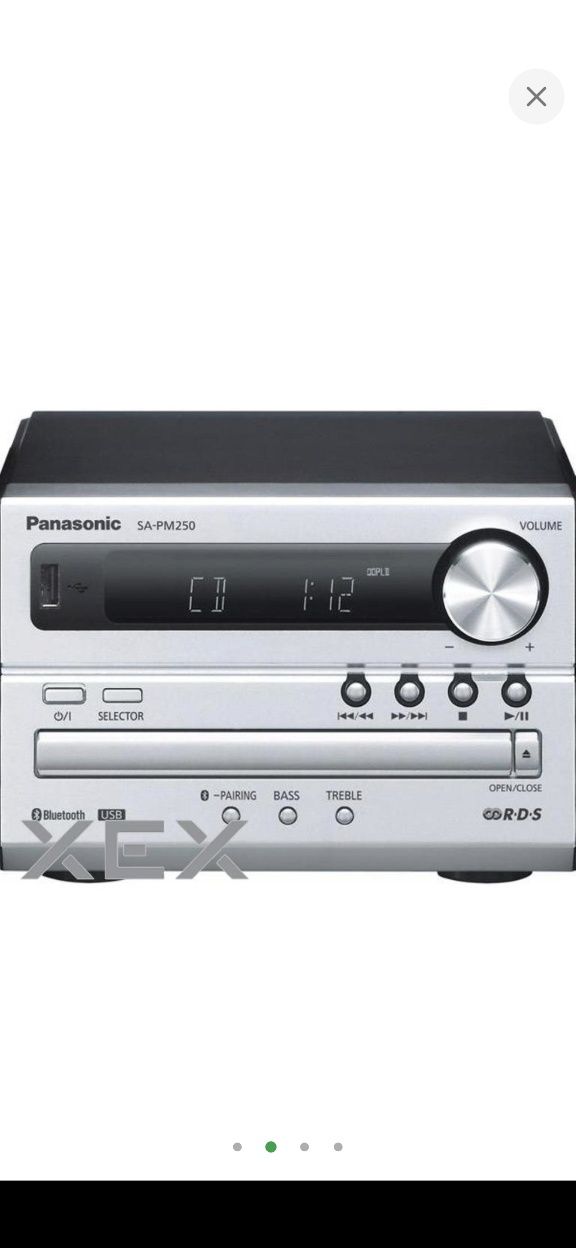 Музичний центр Panasonic SC-PM250EE-S Новий!