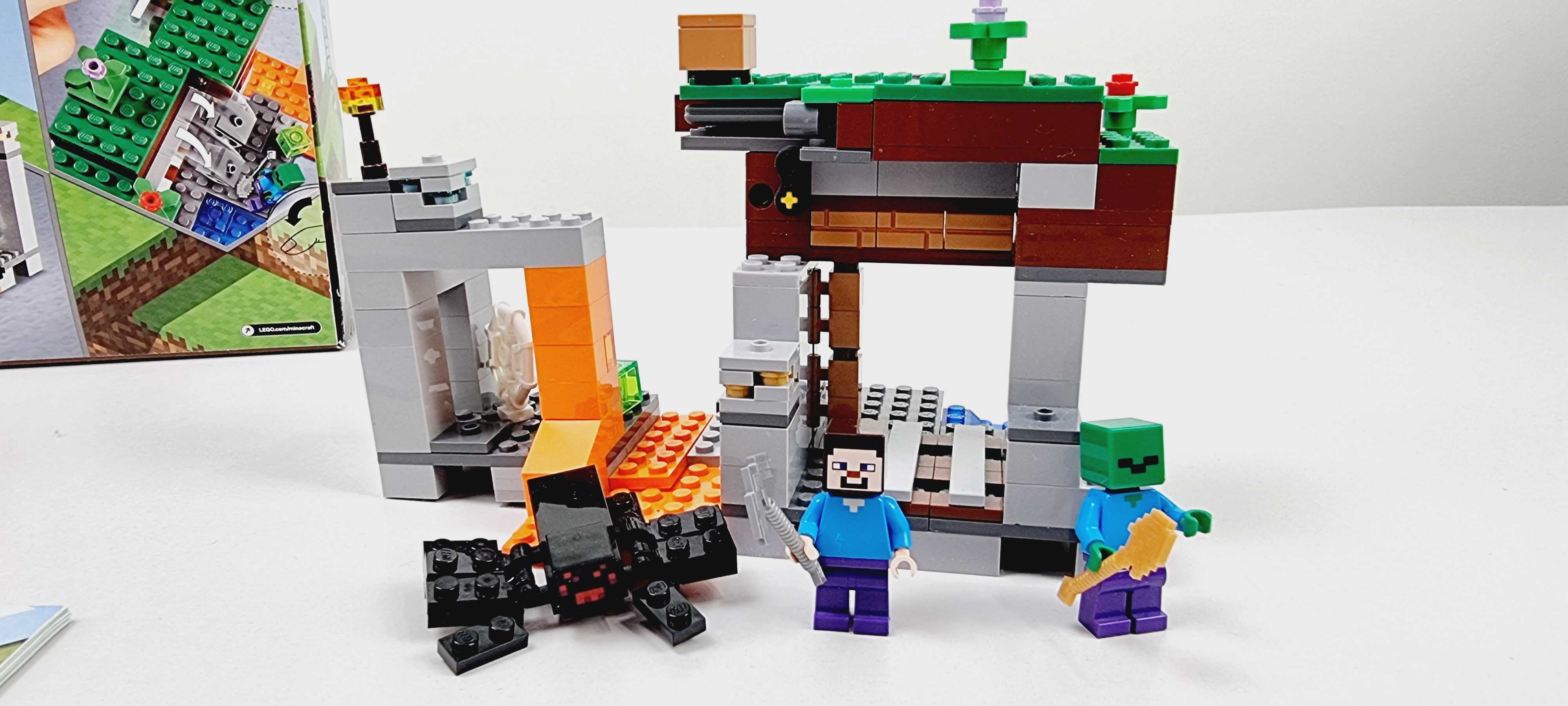 Конструктор LEGO Minecraft Заброшенная шахта. Лего Майнкрафт 21166