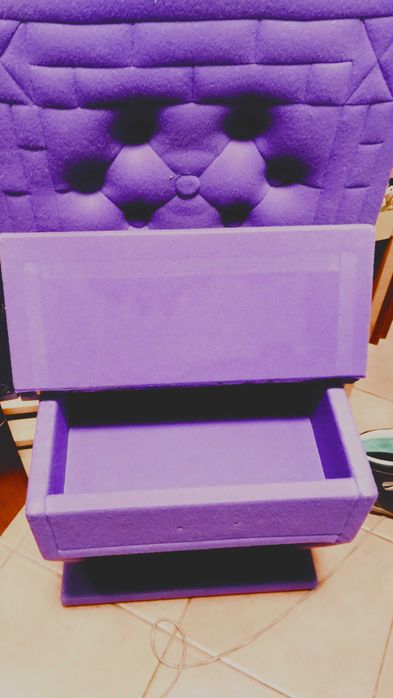 fotel fotelik krzesło krzesełko ze schowkiem dla dziewczynki