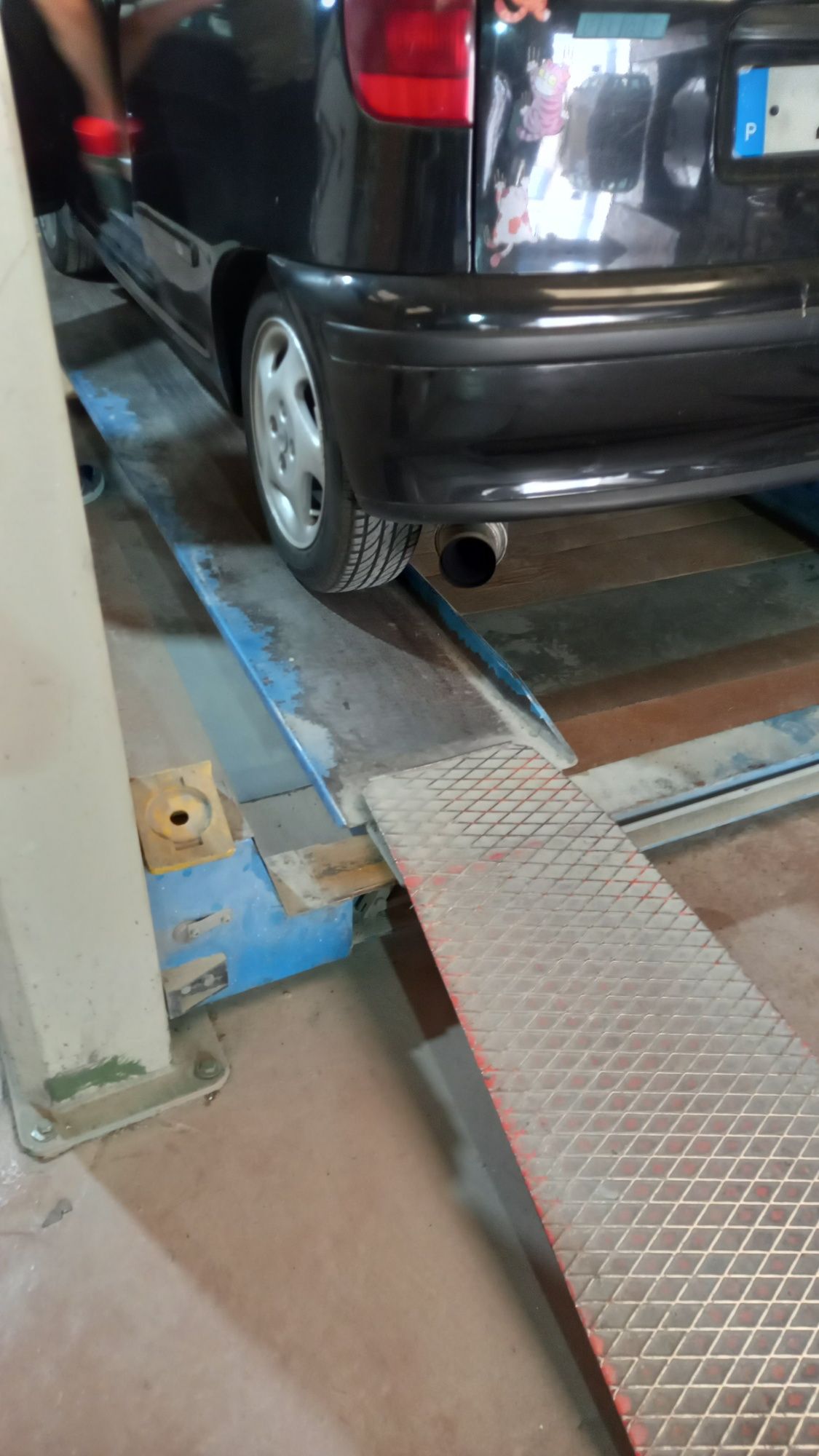 Panela inox estava num fiat punto