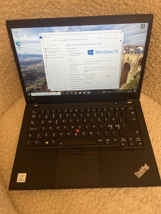 lenovo thinkpad T14 gen1 Lte 4g i5-10210u 16ram 14”FHDips
