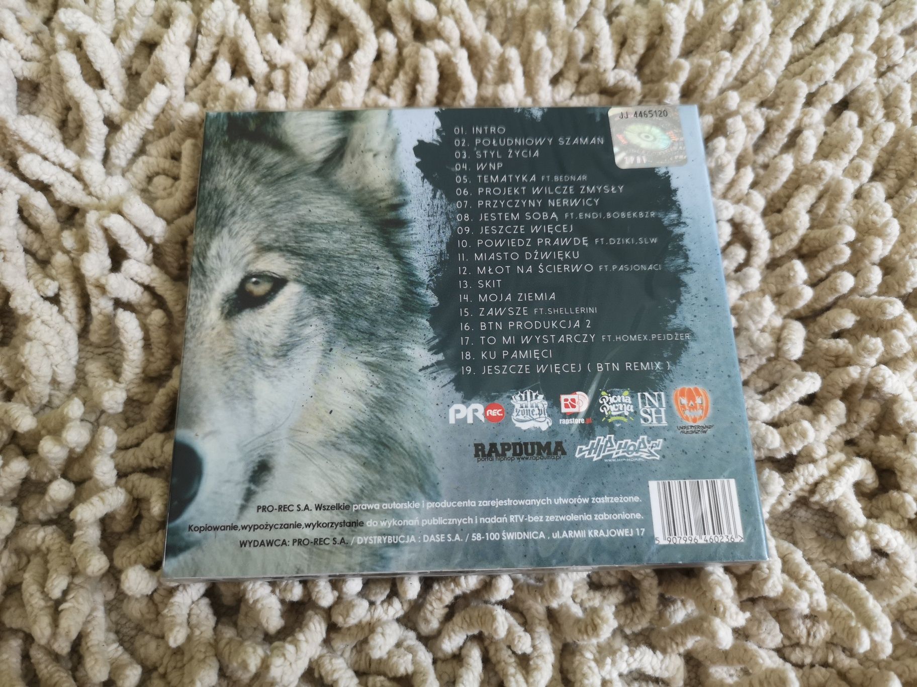 (CD) Pluto NSH - Projekt Wilcze Zmysły | Shellerini | NOWA W FOLII