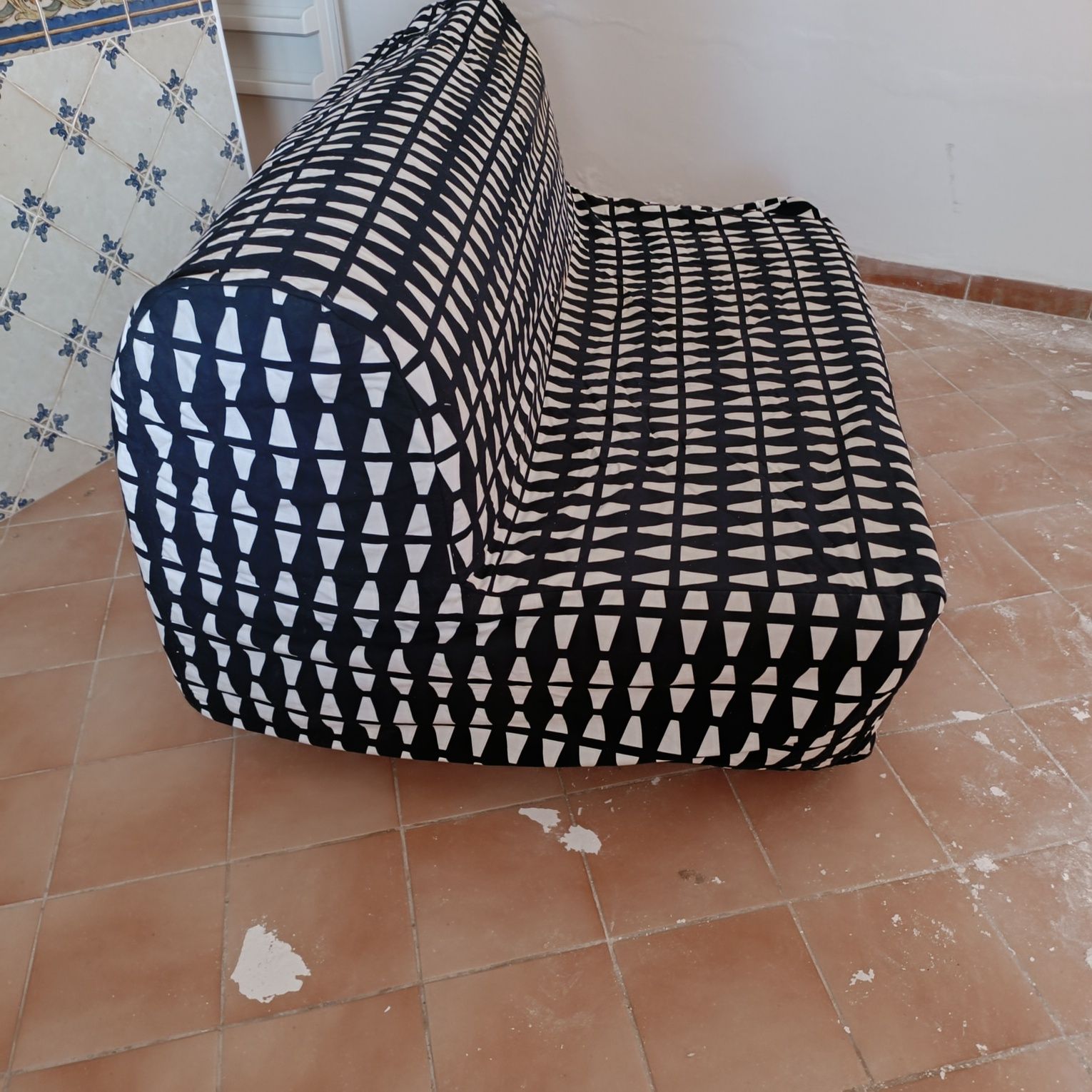 Sofá cama de dois lugares