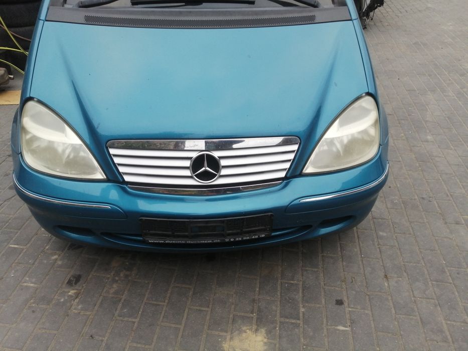 Mercedes A klasa w168 cdi maska zderzak lampy