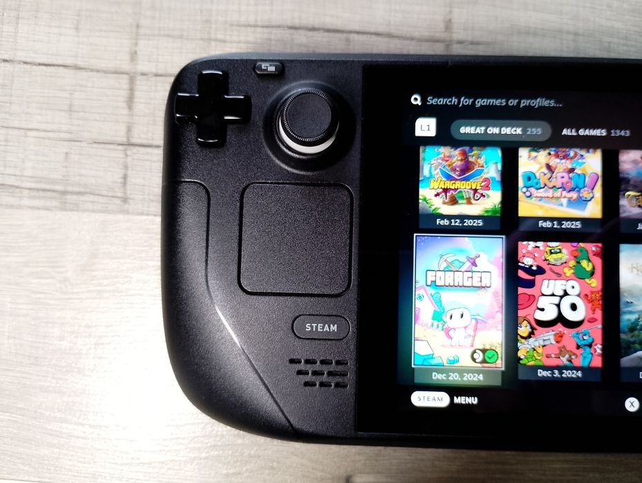 Steam Deck LCD 256gb + 128gb карточка