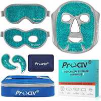 ProCIV Maska chłodząca na twarz, zestaw 6 sztuk