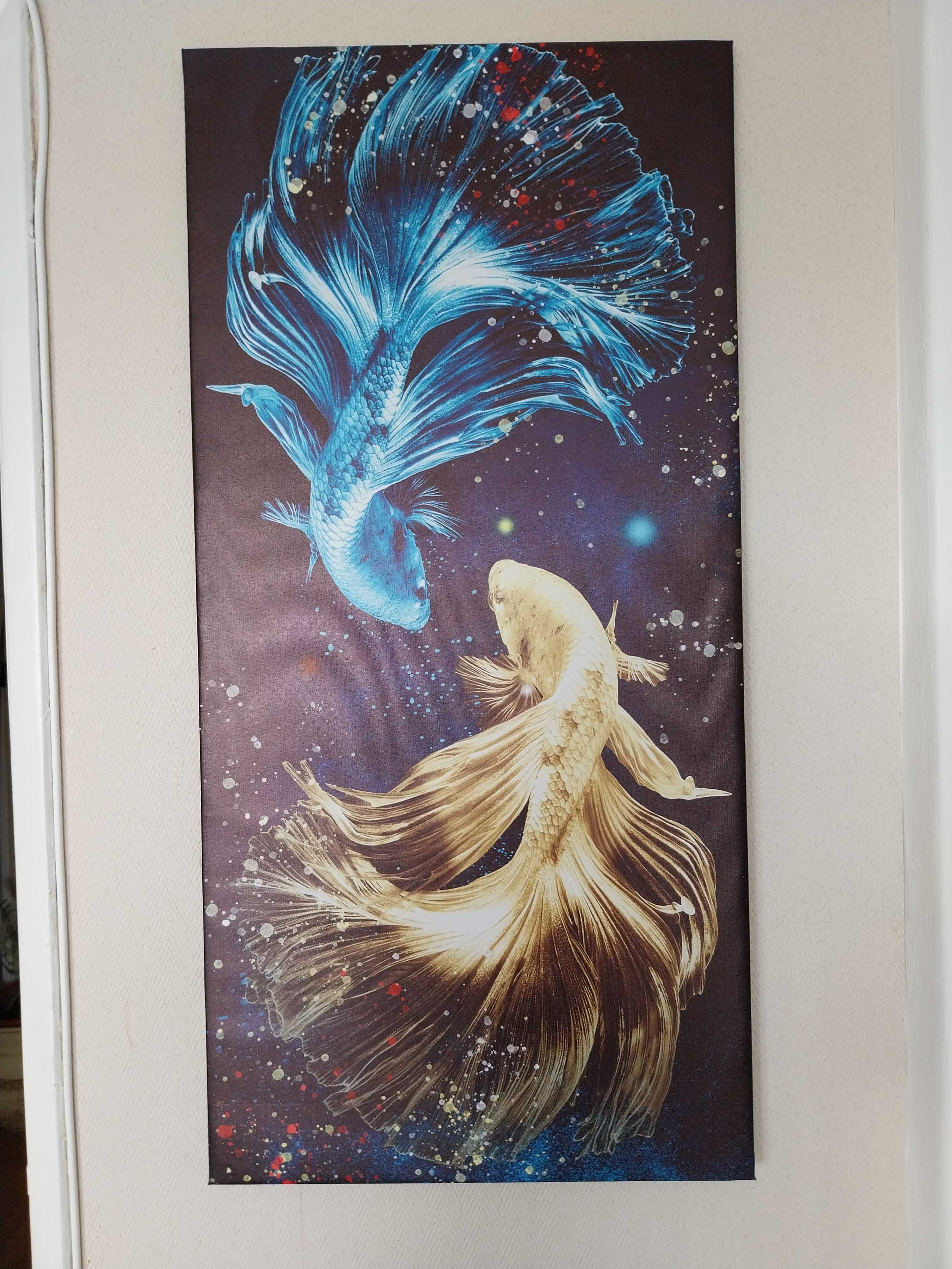 Quadro/tela com peixes betta 30€ cada