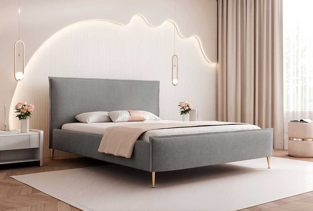 Łóżko tapicerowane CANDY SLIM z pojemnikiem na pościel DARMOWA DOSTAWA