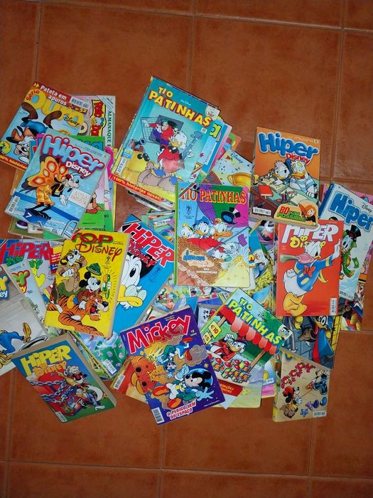 110 livros de Banda Desenhada Antigos - Lote