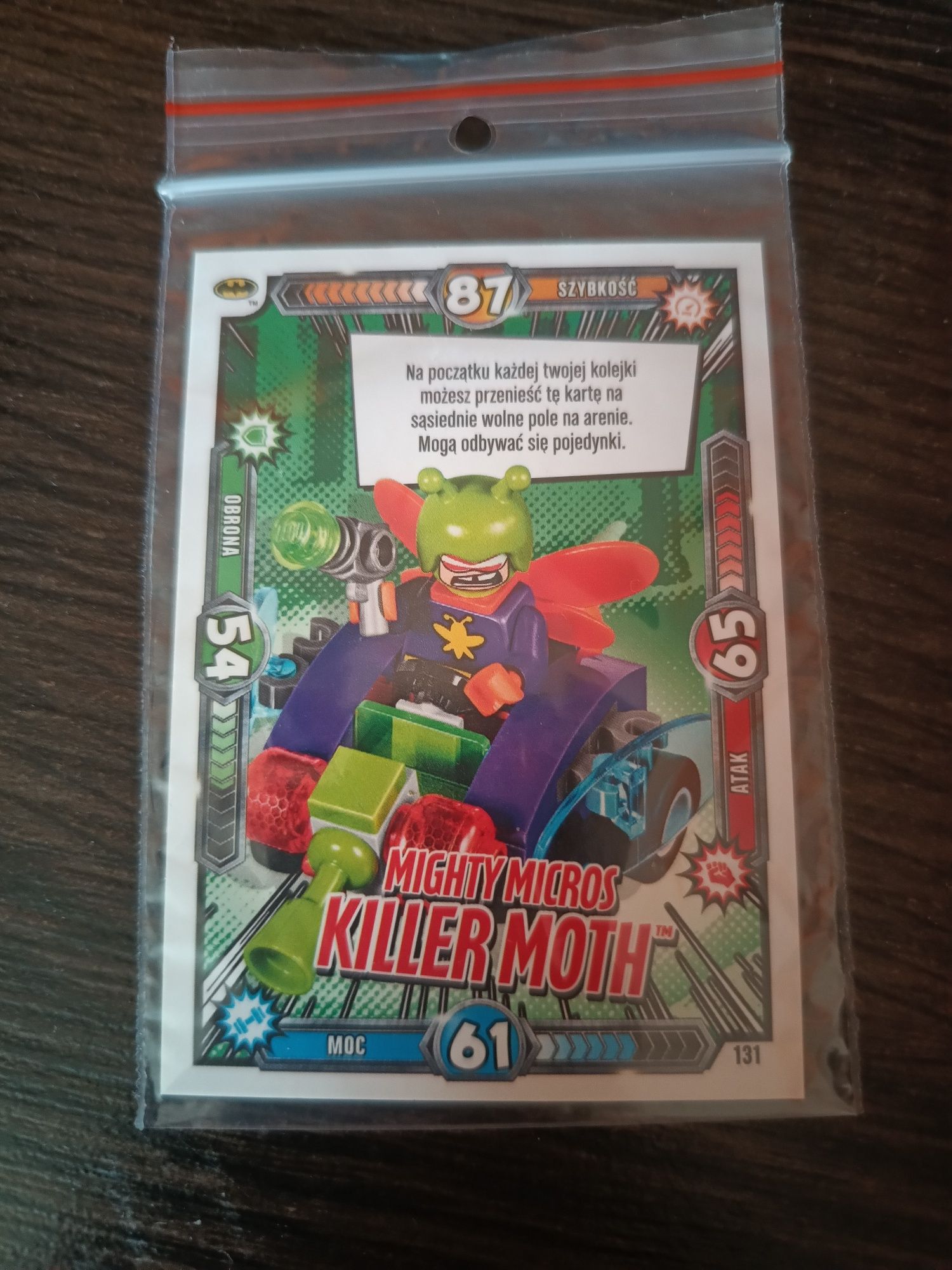 Karta Lego Batman Mighty Micros Killer Moth nr131