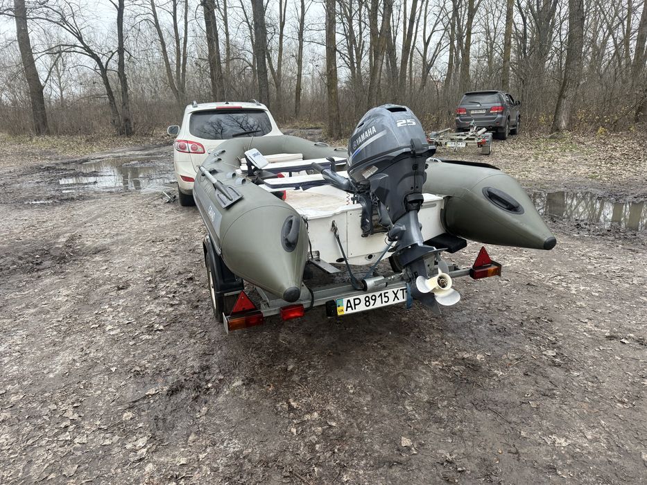 Продам лодку с мотором и эхолотом