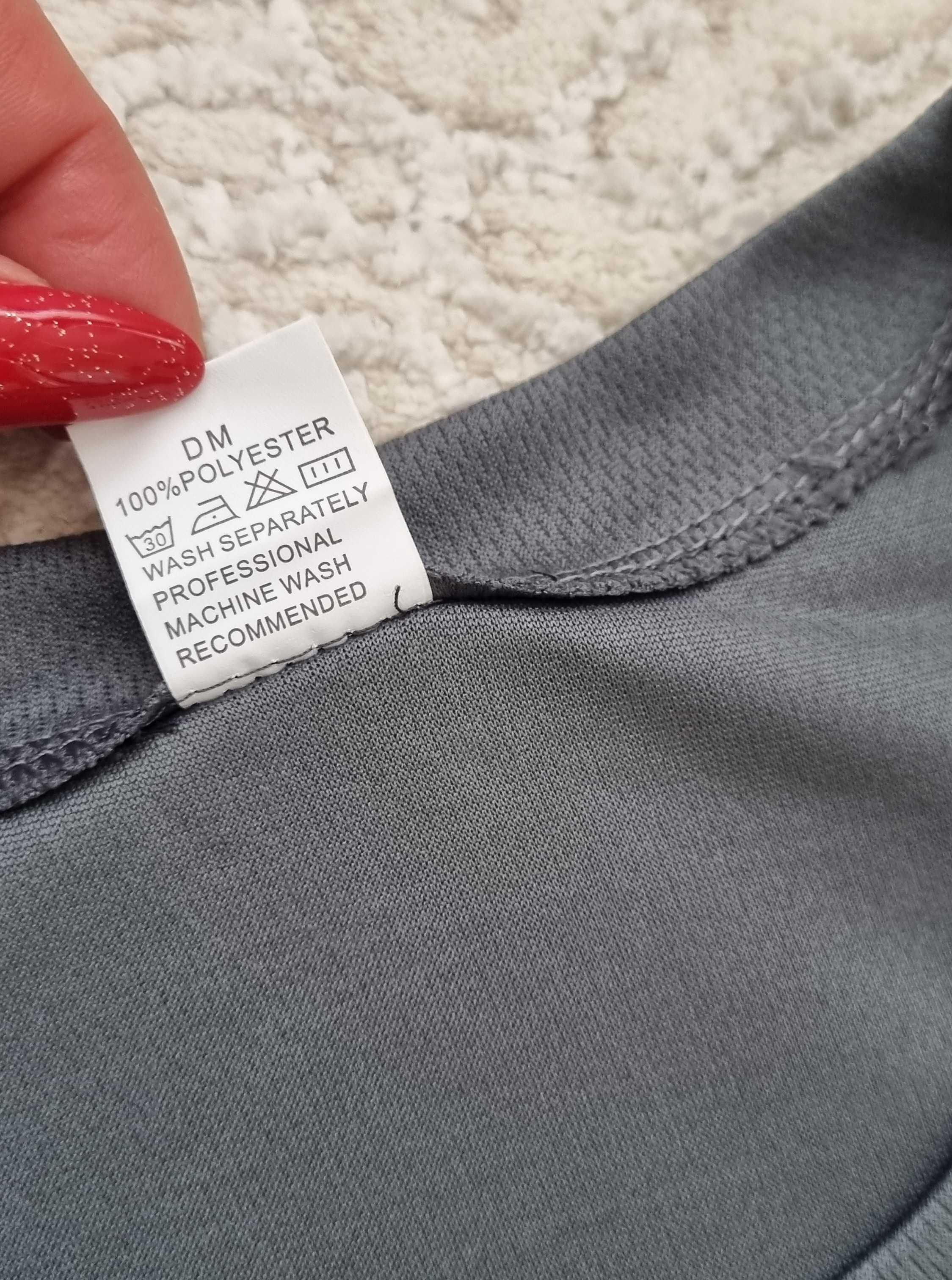 Nowy komplet męski koszulka t-shirt sportowy + spodenki rozmiar M-L