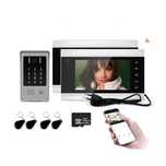 KIT Video Porteiro Wi-Fi com 2 Monitores • Tuya • Controlo Remoto