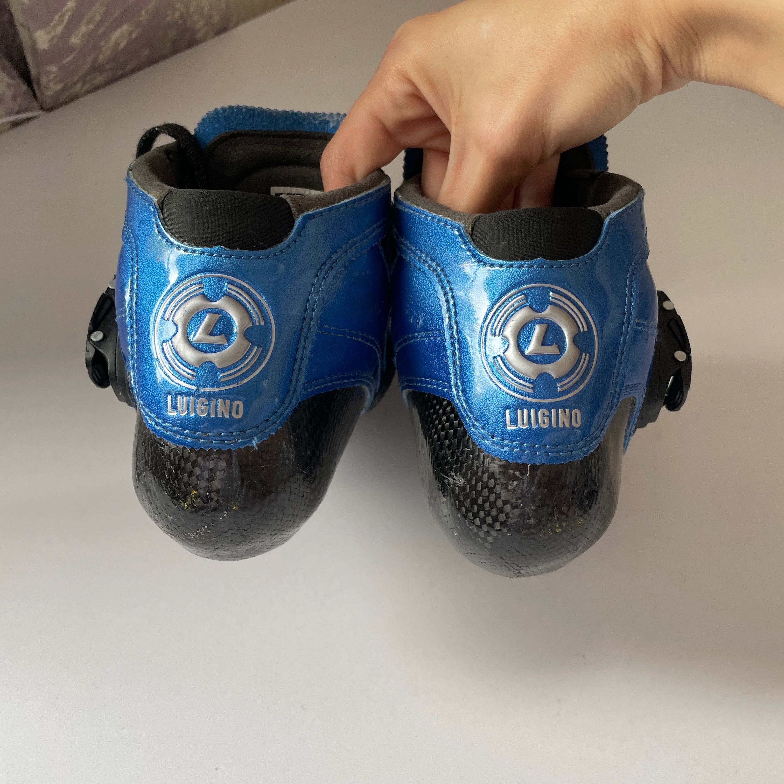 Роликові черевики 32 Luigino Strut Blue Inline Speed Skate Boot