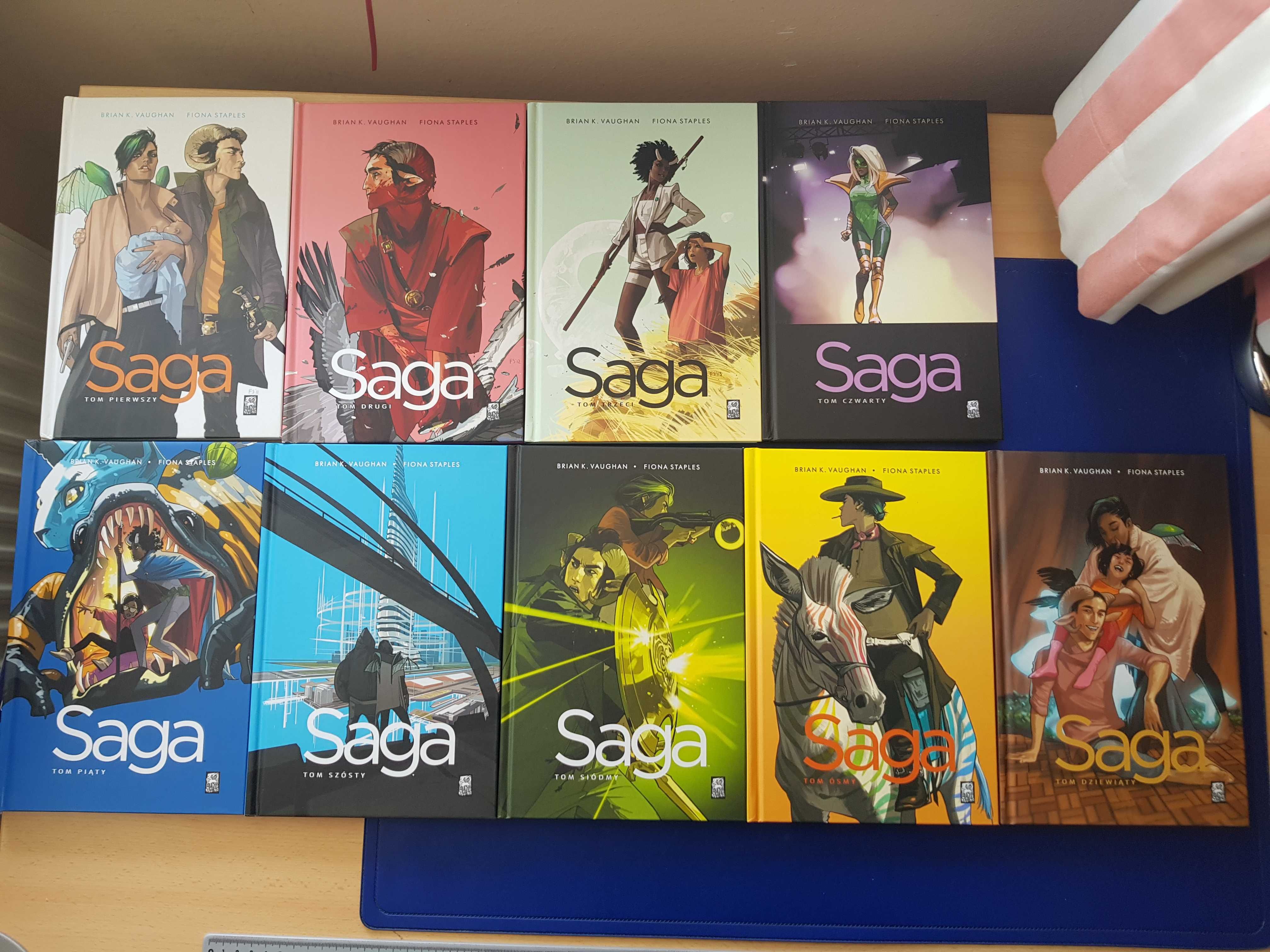 Saga komplet tomy 1-9