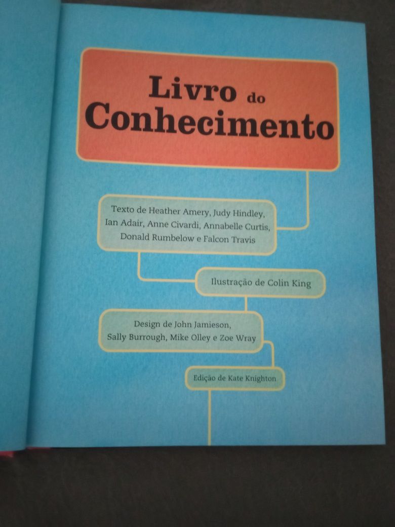 Livro Juvenil" livro do Conhecimento" Novo
